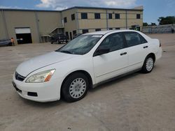 Salvage cars for sale from Copart Wilmer, TX: 2006 Honda Accord Value