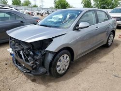 Salvage cars for sale at Elgin, IL auction: 2023 KIA Rio LX