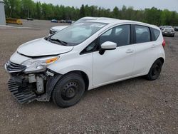 Salvage cars for sale from Copart Ontario Auction, ON: 2015 Nissan Versa Note S