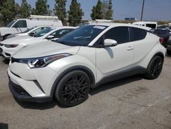 Salvage cars for sale from Copart Rancho Cucamonga, CA: 2019 Toyota C-HR XLE