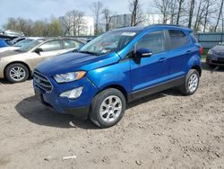 Ford Ecosport salvage cars for sale: 2019 Ford Ecosport SE