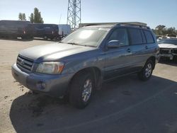 Salvage cars for sale at Hayward, CA auction: 2004 Toyota Highlander