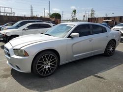 Salvage cars for sale from Copart Wilmington, CA: 2012 Dodge Charger SE