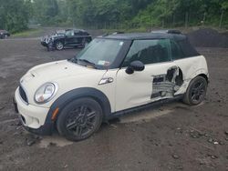 Salvage cars for sale at Marlboro, NY auction: 2015 Mini Cooper S