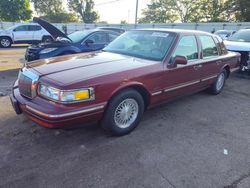 Salvage cars for sale at Moraine, OH auction: 1997 Lincoln Town Car Signature