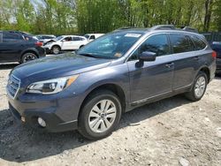 Salvage cars for sale at Candia, NH auction: 2016 Subaru Outback 2.5I Premium
