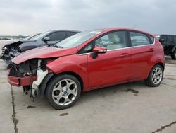 Salvage cars for sale at Grand Prairie, TX auction: 2011 Ford Fiesta SES