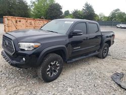 Toyota Tacoma Double cab salvage cars for sale: 2018 Toyota Tacoma Double Cab