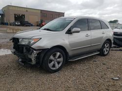 Salvage cars for sale at Kansas City, KS auction: 2012 Acura MDX Technology