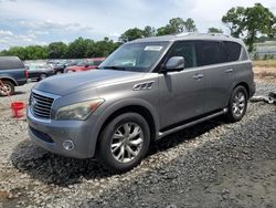 Salvage cars for sale at Byron, GA auction: 2013 Infiniti QX56