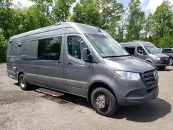 Salvage trucks for sale at Hillsborough, NJ auction: 2021 Mercedes-Benz Sprinter 4500