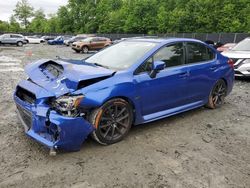 Salvage cars for sale at Waldorf, MD auction: 2018 Subaru WRX Limited