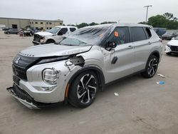 Salvage cars for sale at Wilmer, TX auction: 2022 Mitsubishi Outlander SE