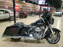 Salvage Motorcycles for sale at auction: 2013 Harley-Davidson Flhx Street Glide