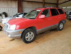 Salvage cars for sale at Longview, TX auction: 2004 Hyundai Santa FE GLS