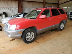 Salvage cars for sale from Copart Longview, TX: 2004 Hyundai Santa FE GLS