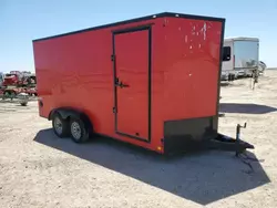 Salvage trucks for sale at Amarillo, TX auction: 2023 Contender Cargo Trailer