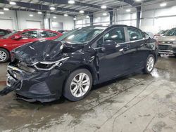 Salvage cars for sale from Copart Ham Lake, MN: 2019 Chevrolet Cruze LT