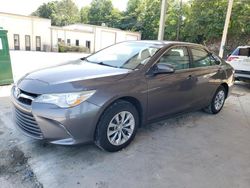 Salvage cars for sale at auction: 2017 Toyota Camry LE