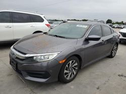 Salvage cars for sale from Copart Grand Prairie, TX: 2018 Honda Civic EX