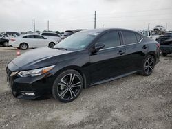 Salvage cars for sale at Temple, TX auction: 2020 Nissan Sentra SR