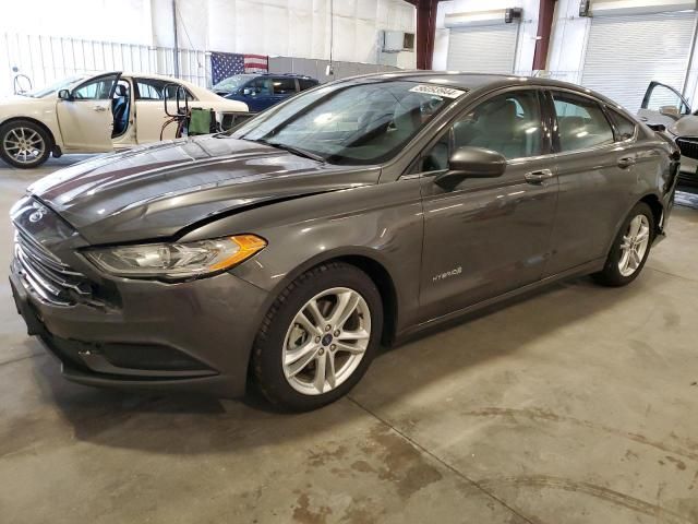 2018 Ford Fusion S Hybrid