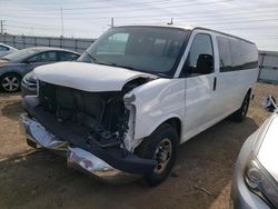 Salvage trucks for sale at Elgin, IL auction: 2011 Chevrolet Express G3500 LT