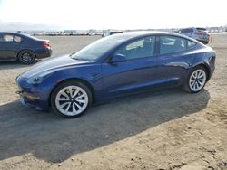 Salvage cars for sale from Copart San Diego, CA: 2022 Tesla Model 3