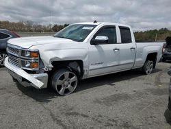 Salvage trucks for sale at Exeter, RI auction: 2014 Chevrolet Silverado K1500 LT
