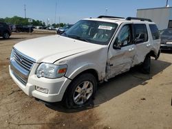 Salvage cars for sale at Woodhaven, MI auction: 2008 Ford Explorer XLT