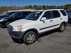 Salvage cars for sale from Copart Exeter, RI: 2004 Honda CR-V EX