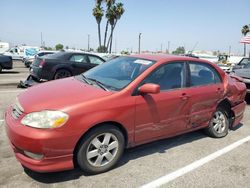 Salvage cars for sale from Copart Van Nuys, CA: 2004 Toyota Corolla CE