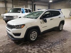 Salvage cars for sale from Copart Chalfont, PA: 2018 Jeep Compass Sport