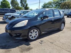 Salvage cars for sale at Moraine, OH auction: 2009 Honda FIT Sport