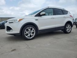 Salvage cars for sale from Copart Wilmer, TX: 2016 Ford Escape Titanium