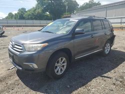 Salvage cars for sale at Chatham, VA auction: 2011 Toyota Highlander Base