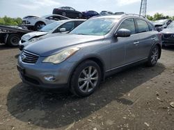 Salvage cars for sale at Windsor, NJ auction: 2012 Infiniti EX35 Base
