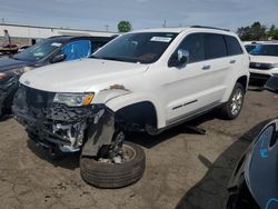 Jeep Grand Cherokee salvage cars for sale: 2020 Jeep Grand Cherokee Summit