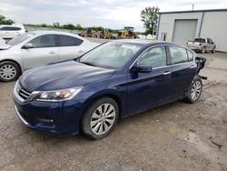 Salvage cars for sale from Copart Kansas City, KS: 2014 Honda Accord EXL