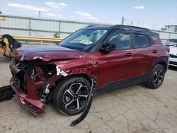 Salvage cars for sale at Dyer, IN auction: 2022 Chevrolet Trailblazer RS