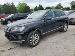 Volkswagen salvage cars for sale: 2015 Volkswagen Touareg V6 TDI