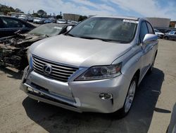 Salvage cars for sale from Copart Martinez, CA: 2015 Lexus RX 450H
