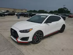Salvage cars for sale from Copart Wilmer, TX: 2022 Hyundai Veloster N