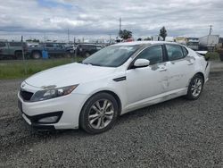 Salvage cars for sale at Eugene, OR auction: 2013 KIA Optima LX