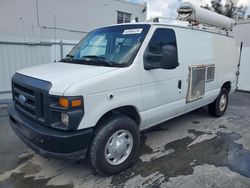 Ford salvage cars for sale: 2008 Ford Econoline E350 Super Duty Van