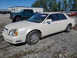 Cadillac Deville salvage cars for sale: 2002 Cadillac Deville DHS