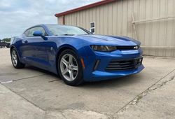 Salvage cars for sale at Grand Prairie, TX auction: 2017 Chevrolet Camaro LT