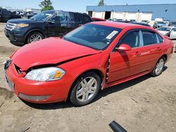 Vehiculos salvage en venta de Copart Woodhaven, MI: 2012 Chevrolet Impala LT