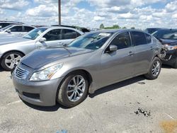 Salvage cars for sale from Copart Indianapolis, IN: 2009 Infiniti G37