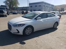 Vehiculos salvage en venta de Copart Albuquerque, NM: 2017 Hyundai Elantra SE